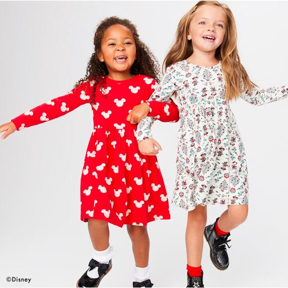 Hanna Andersson Red Disney Mickey Mouse Twirl Dress - Picture 5 of 7